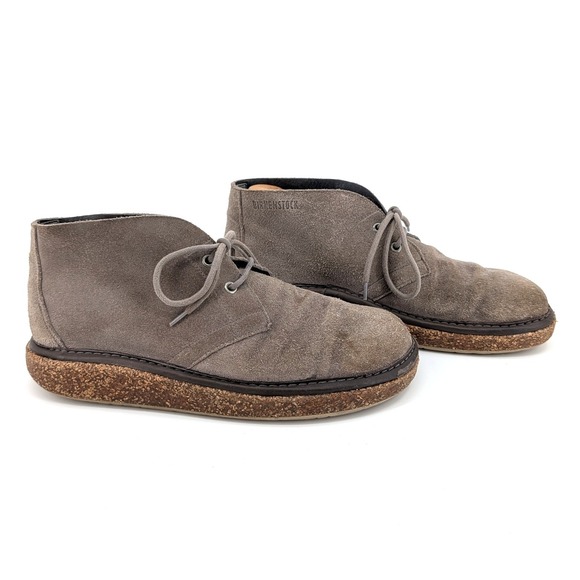 Birkenstock Dundee Suede Chukka Boots Taupe Cork Midsole Desert Men‎ Size 43 main image 8